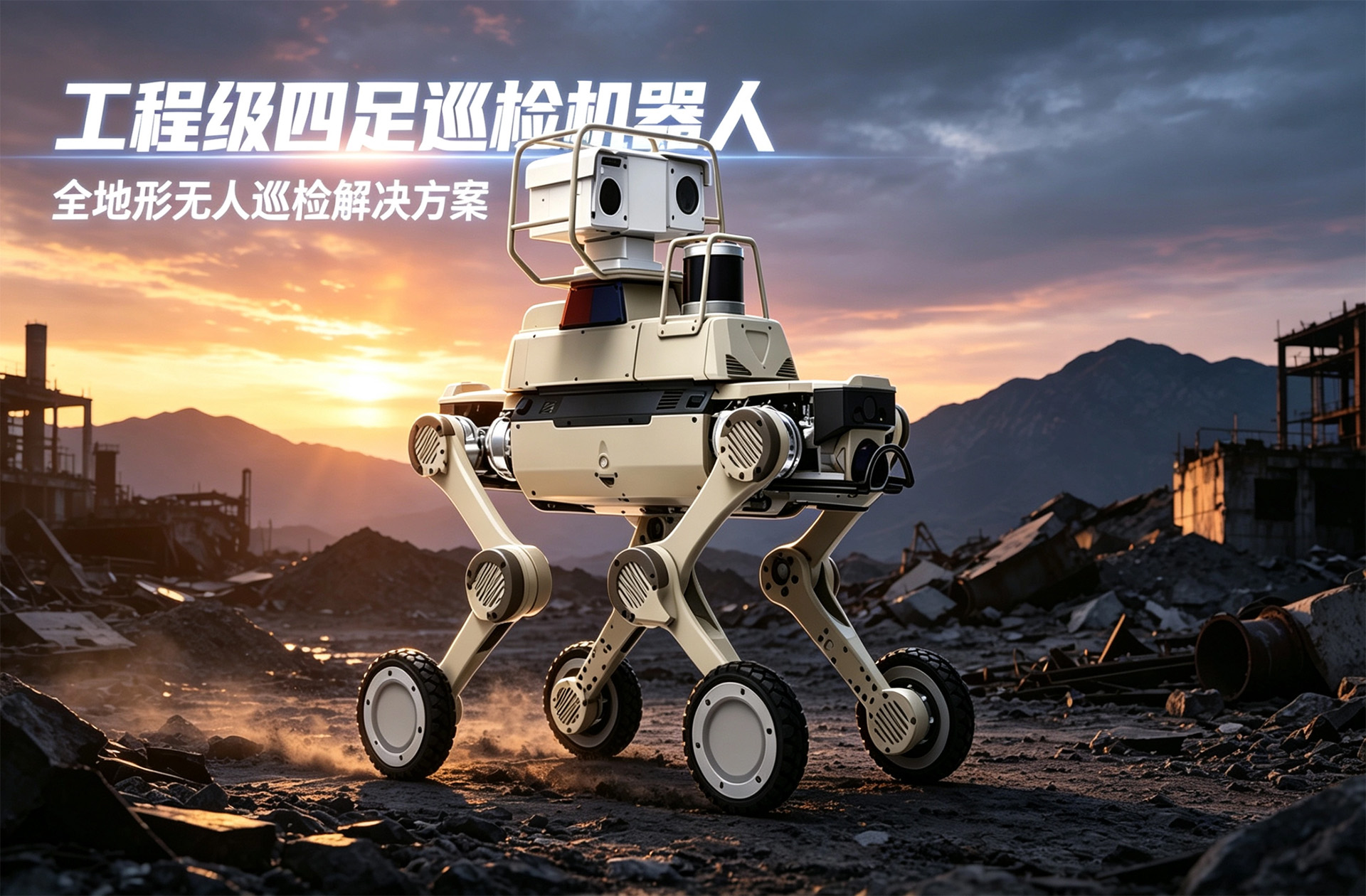 远钧科技工程级四足巡检机器人全系机型